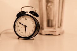 wake up at the same time daily. 