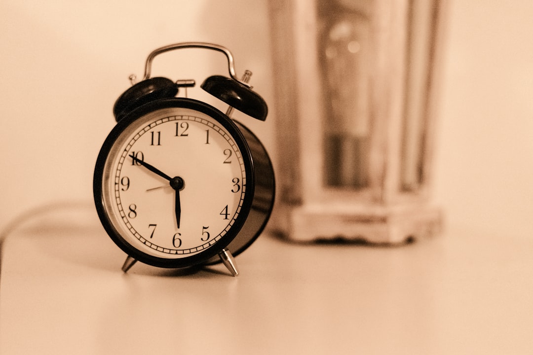 black ring bell alarm clock, Wake up and be awesome!