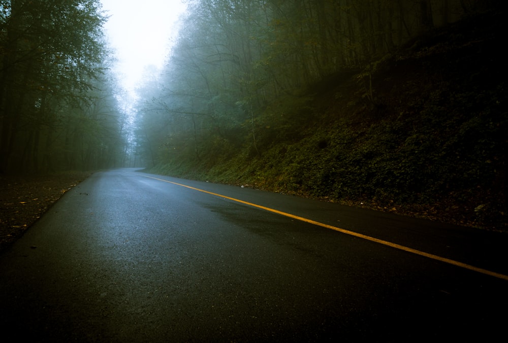 empty road during daytime