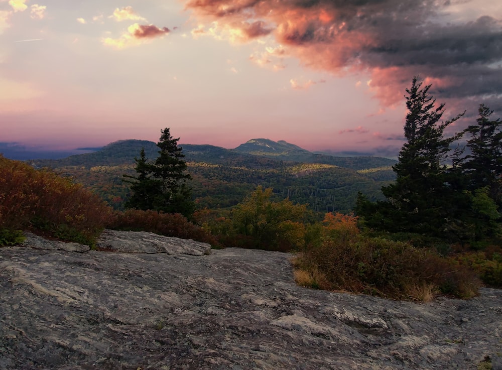 Mountains near a luxury RV park in North Carolina