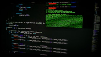 computer screen