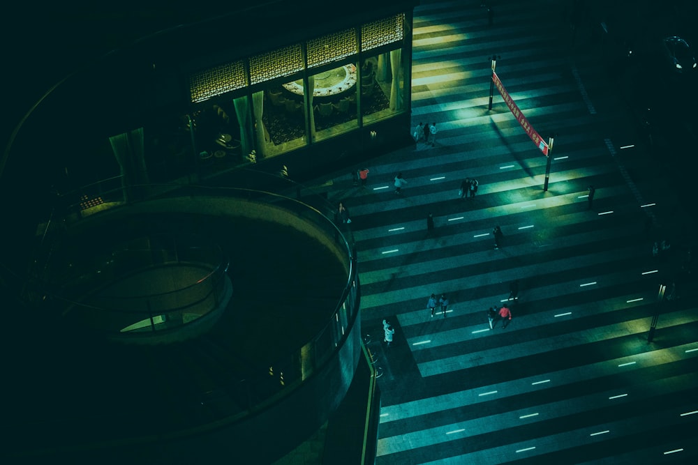 people walking at the streets