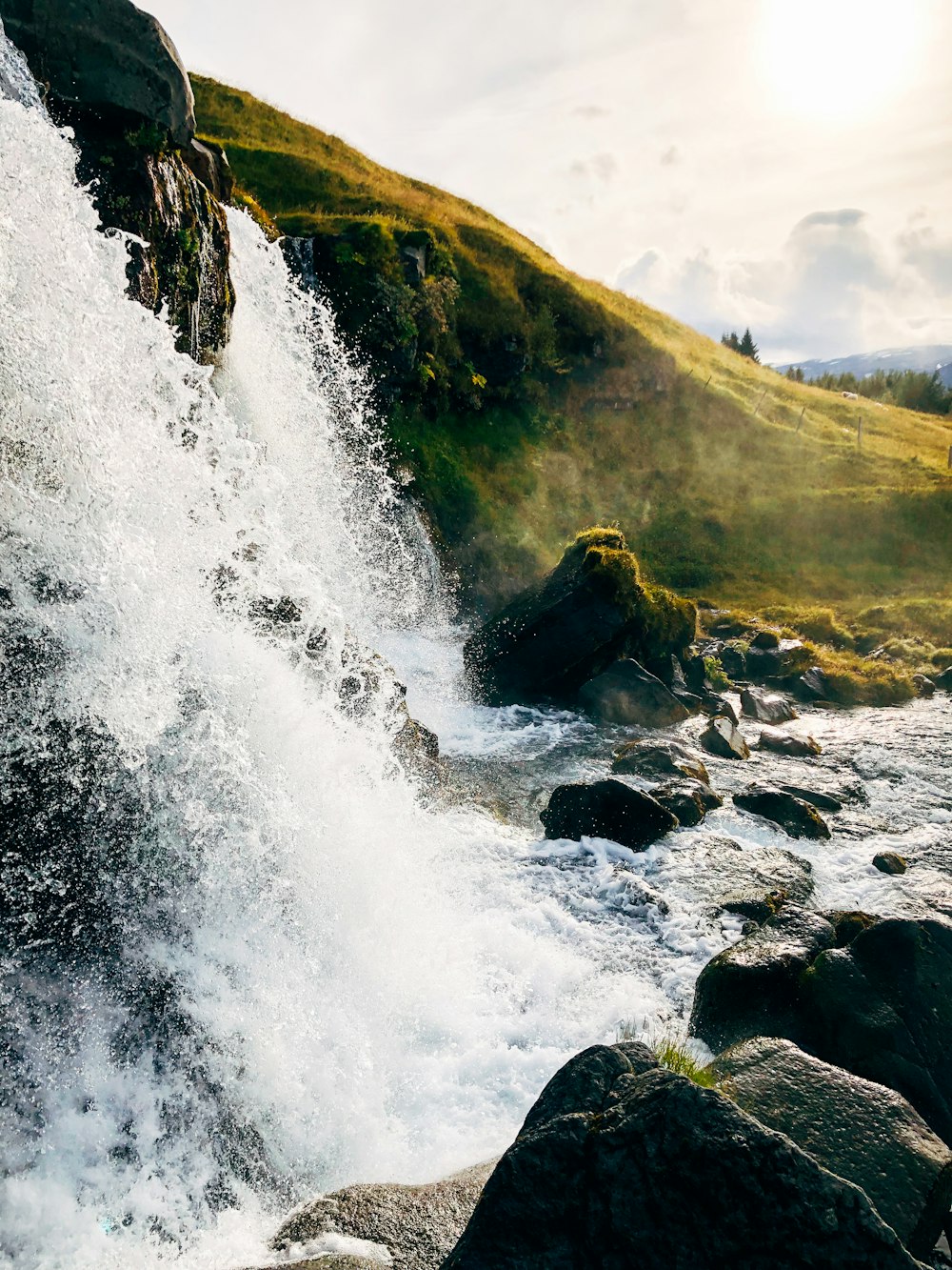 Fotografia di cascate