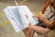 reading book