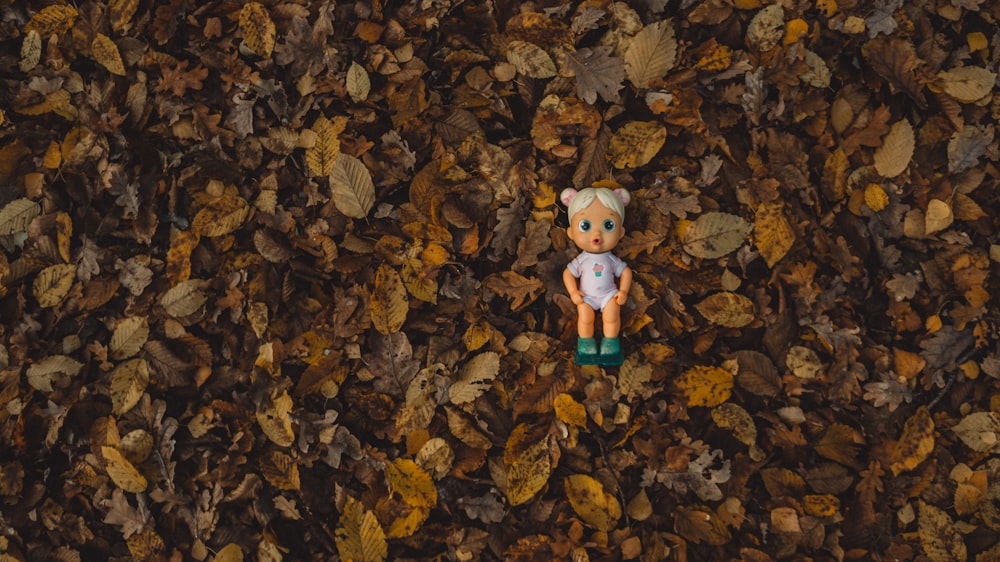 girl doll on ground