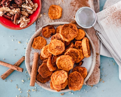 assorted variety of foods sweet google meet background