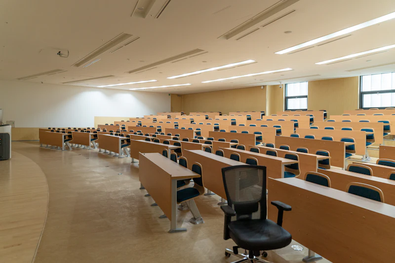 A modern lecture theatre