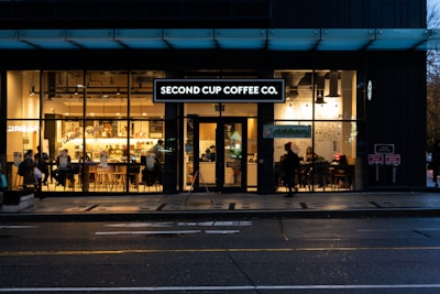 An inviting coffee shop interior of Soleh Bites, showcasing artisan coffee and catering setup.