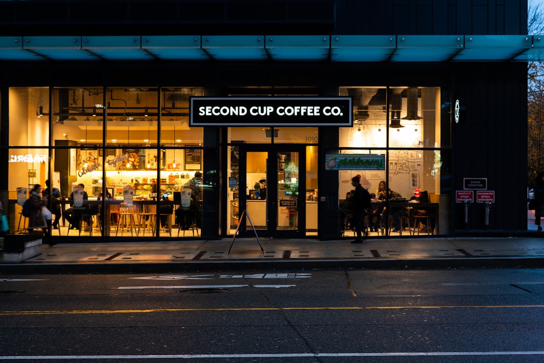 Second Cup Coffee Co. sign