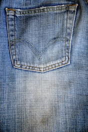 blue denim