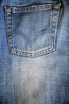 blue denim