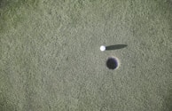 SAAG Inc image of white golf ball near hole