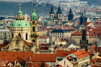 multicolored city skyline at daytime