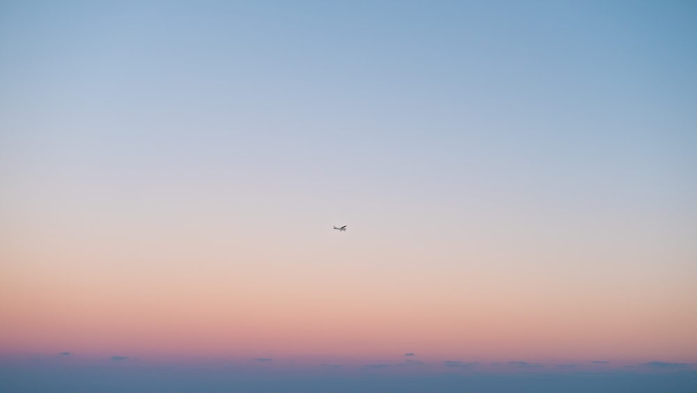 Verkehrsflugzeug im Flug