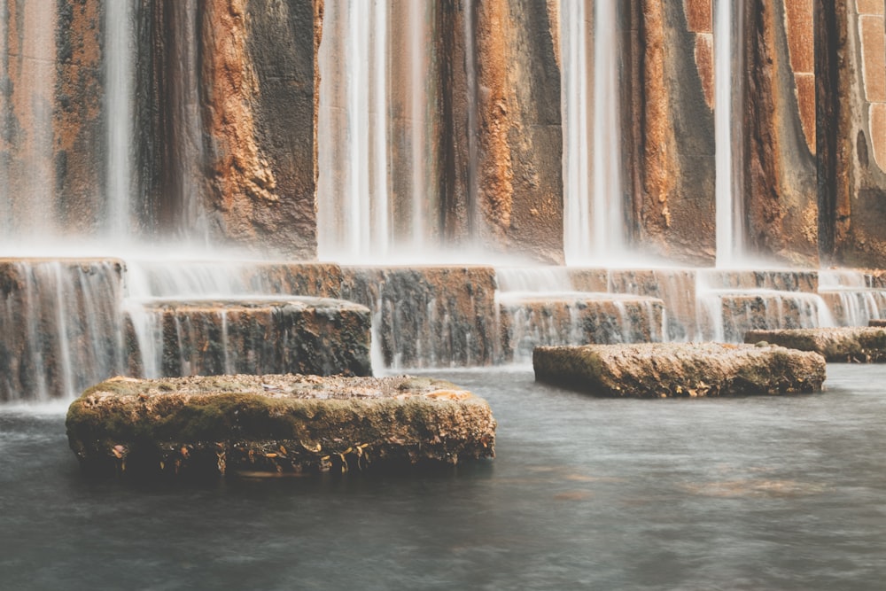 cascading waterfalls