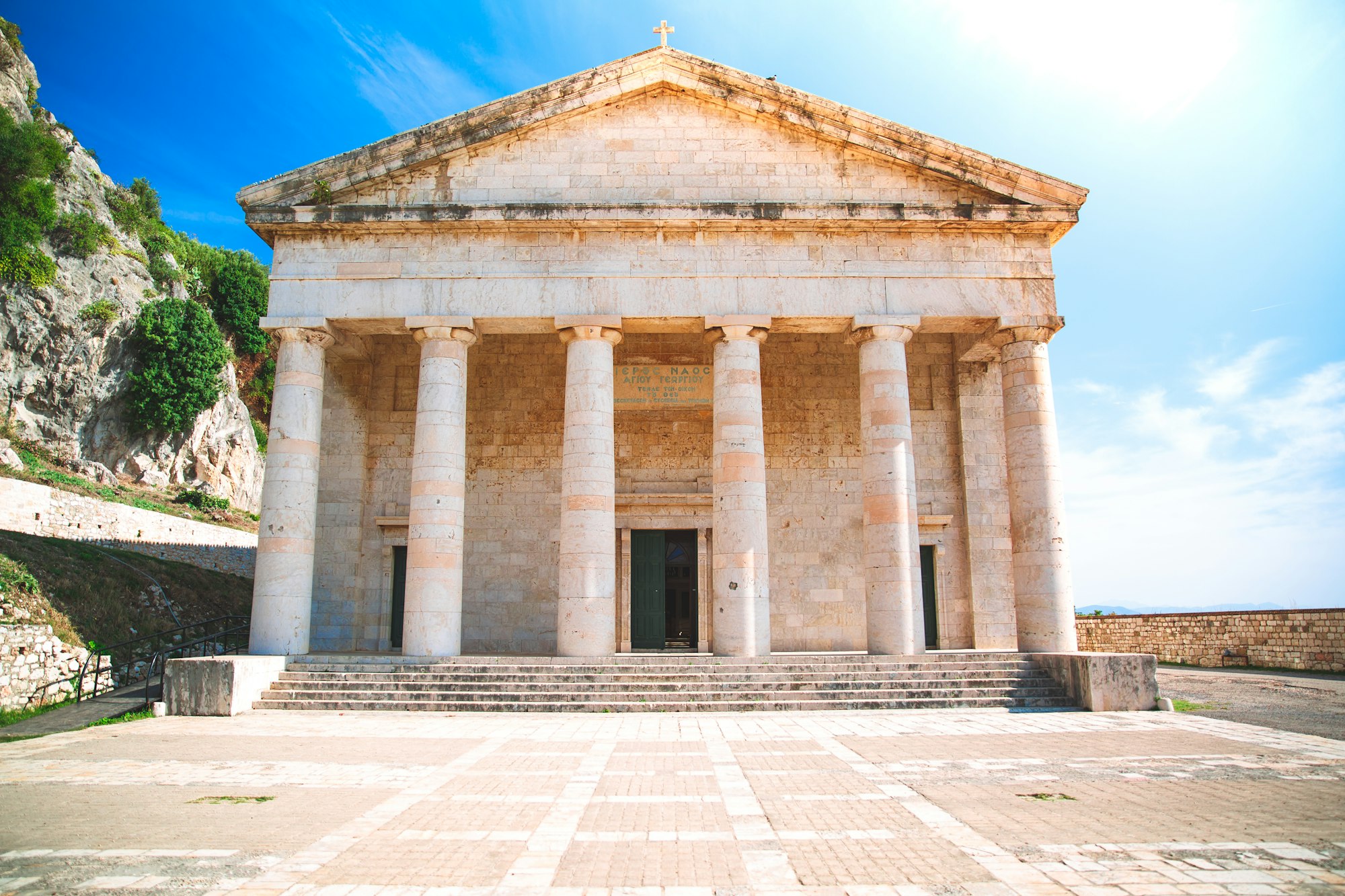 Church located inside Old Venetian Fortress