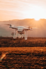 flying DJI Phantom 4