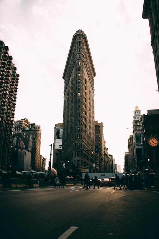 New York Times Square, New York in Flatiron Building United States