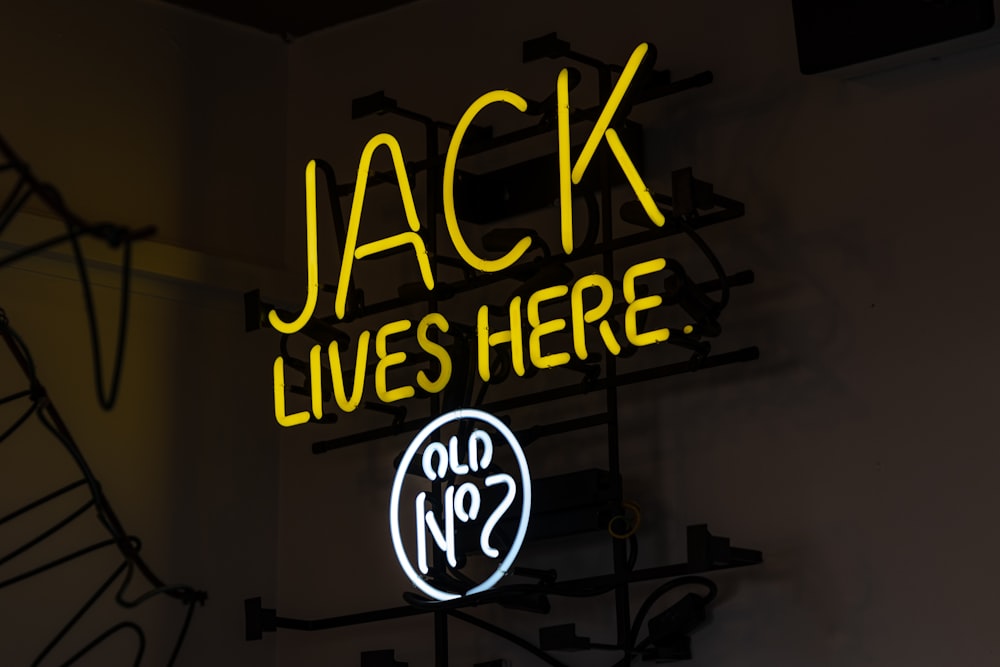 Jack Lives Here signage