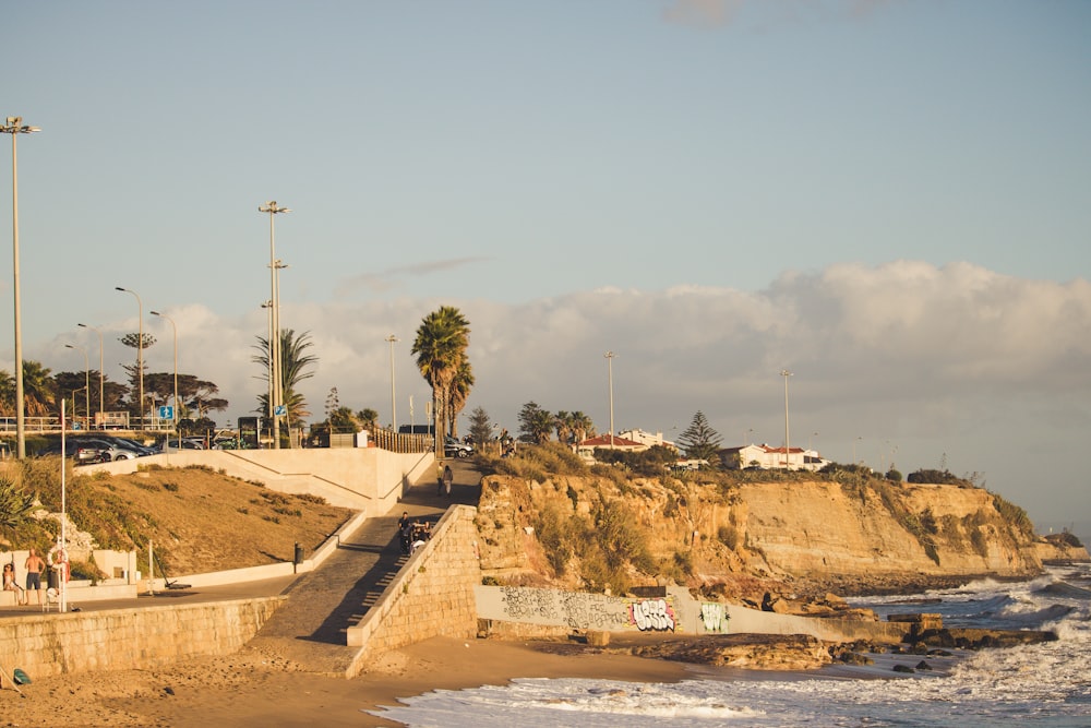 cliff during daytime