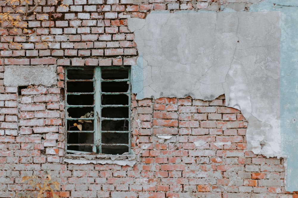 orange bricked house