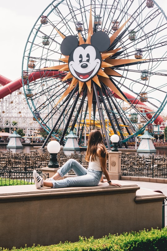 photo of Disneyland Park Ferris wheel near Mission San Juan Capistrano