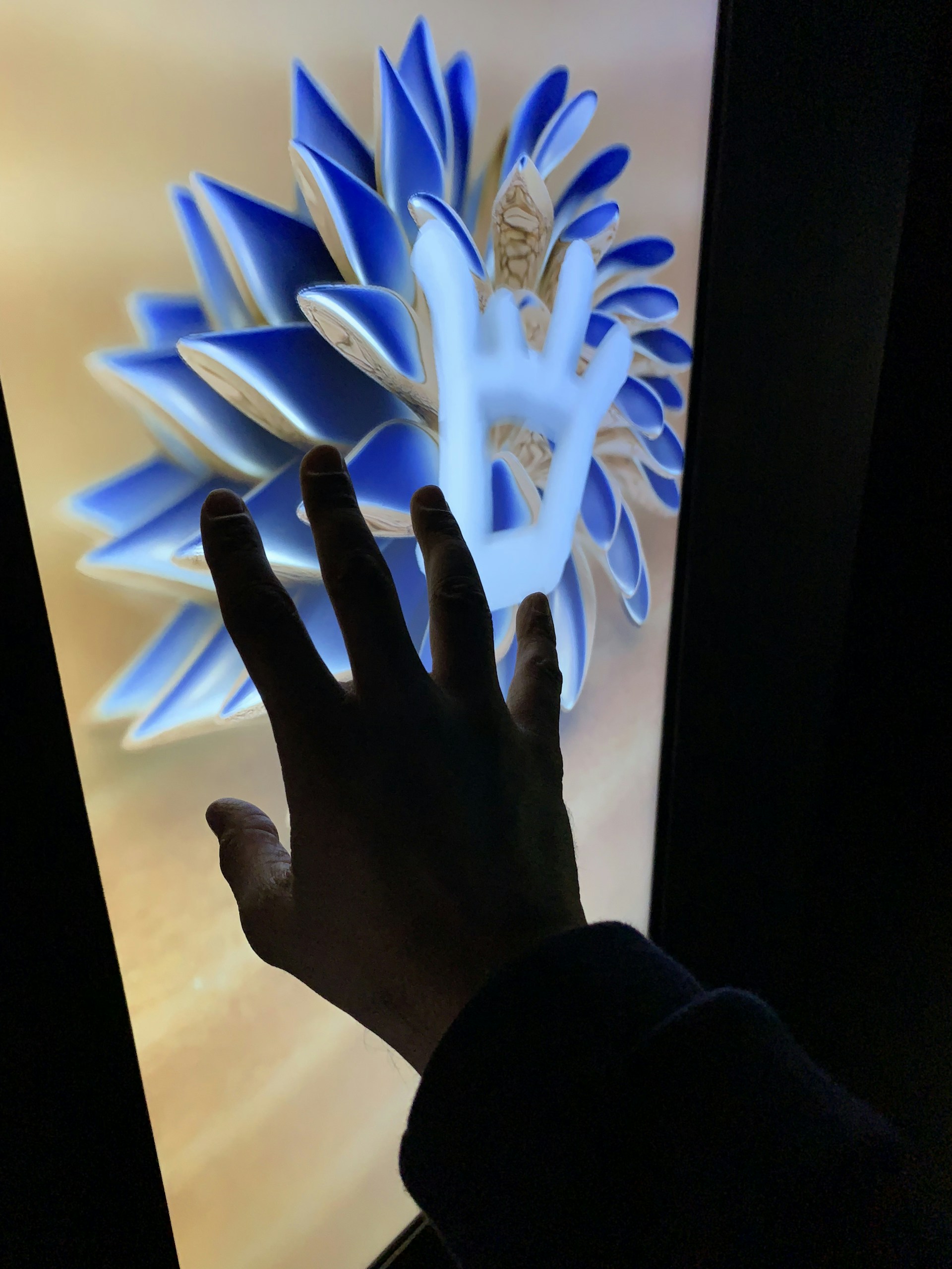 gray computer monitor