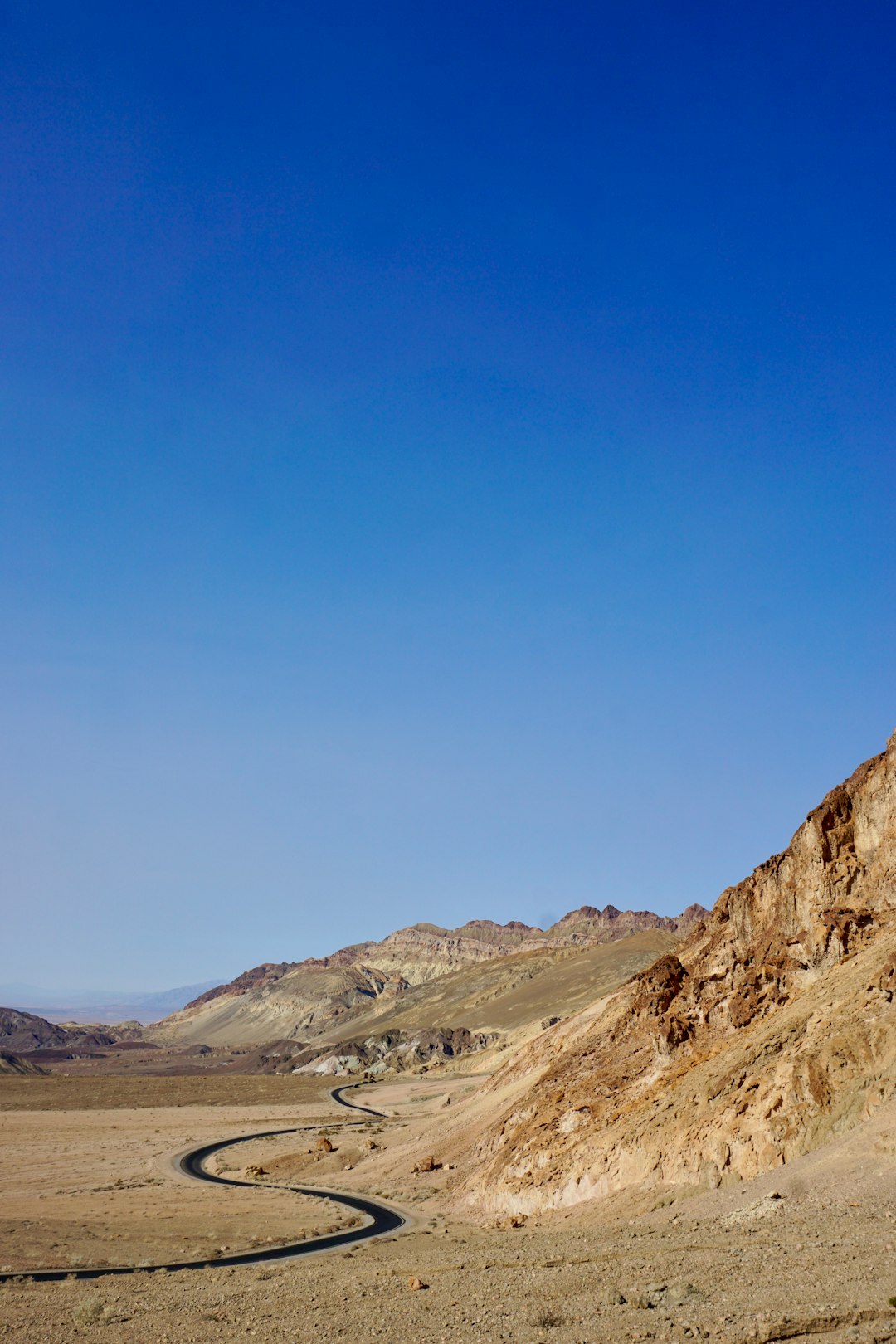 Desert photo spot Artists Palette Trona Pinnacles