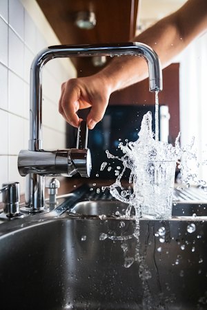 New mixer tap running cleanly