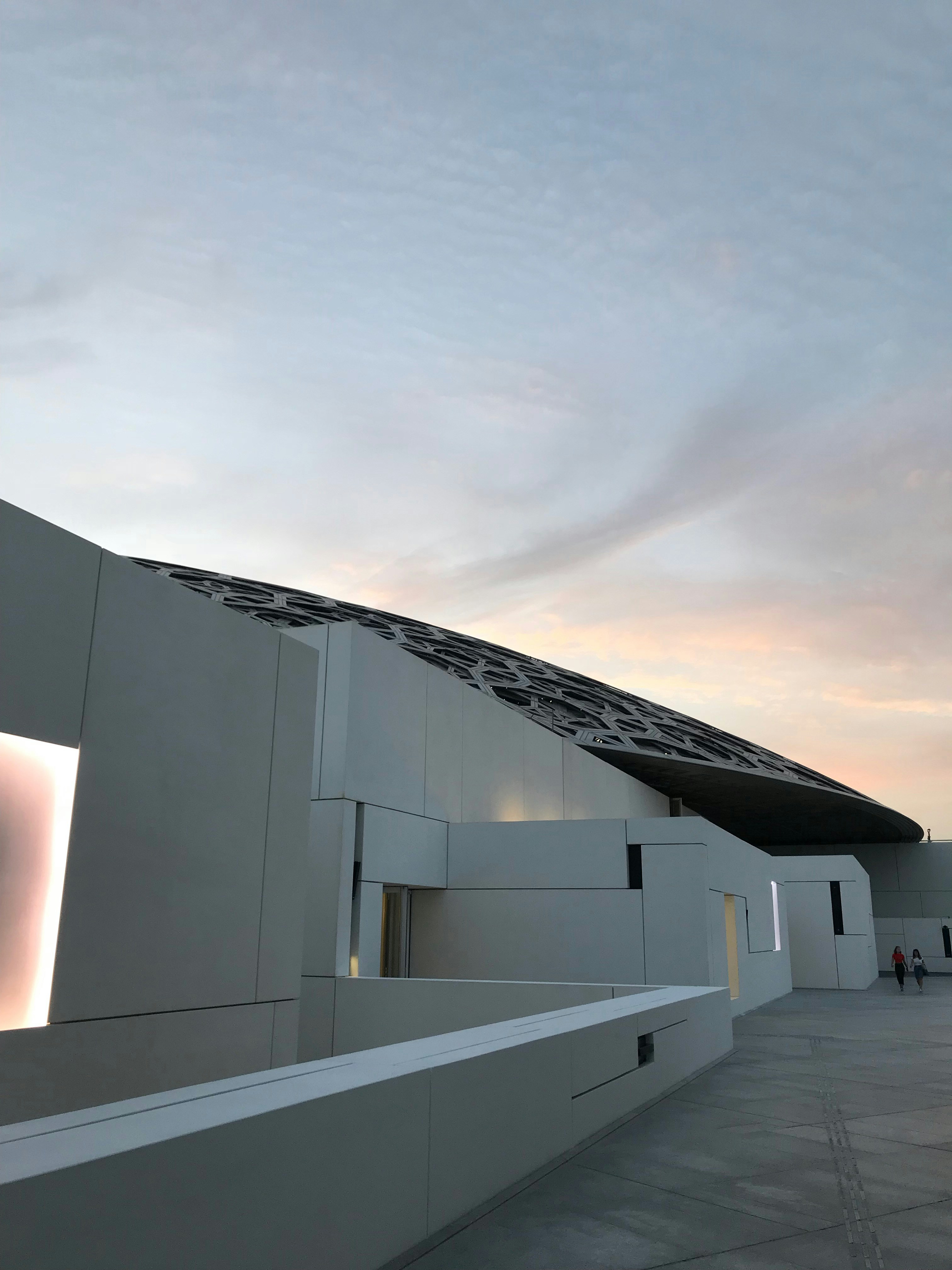 white concrete house