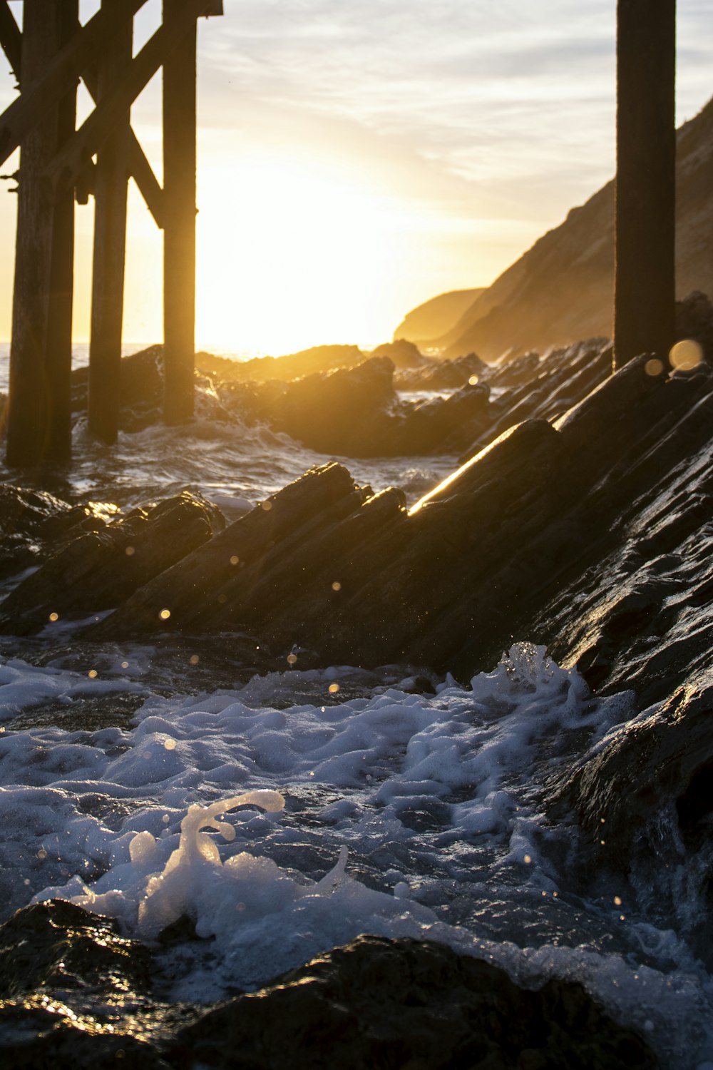 rocks on sea