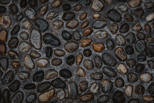 assorted-color stones