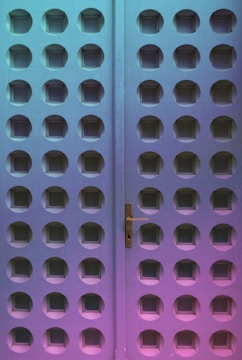 A modern door design showcasing innovative features.