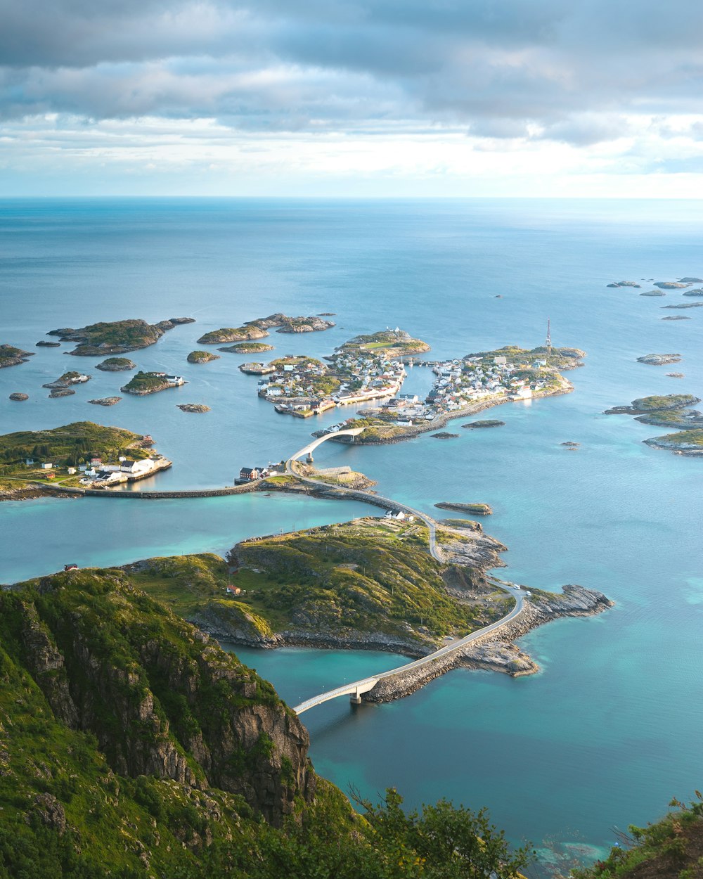 Des îles à travers les horizons