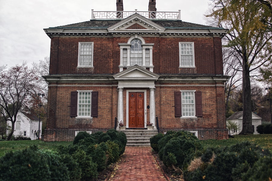 The Alderton historic facade on Compromise Street