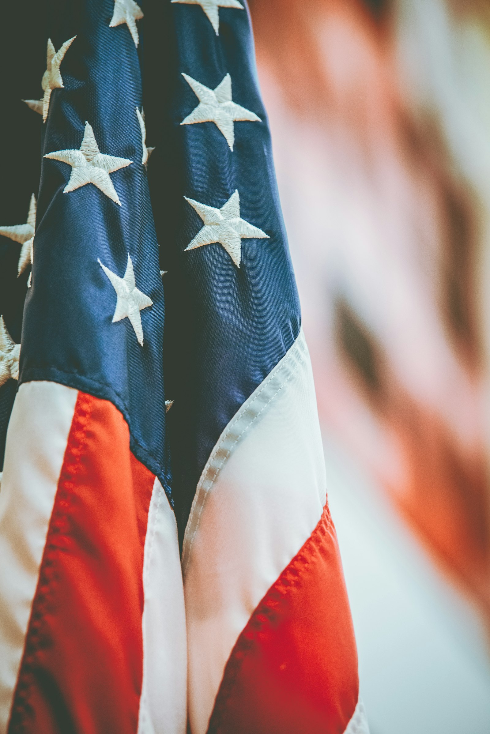 Nikon D800E + Tamron SP AF 70-200mm F2.8 Di LD (IF) MACRO sample photo. Flag of america photography