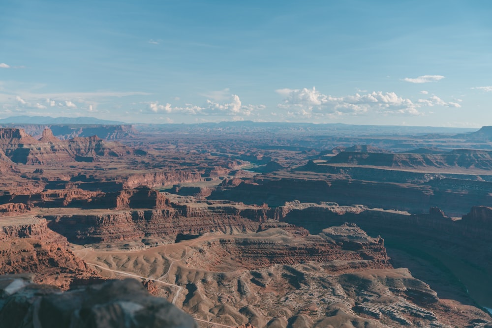 landscape photo of plateau