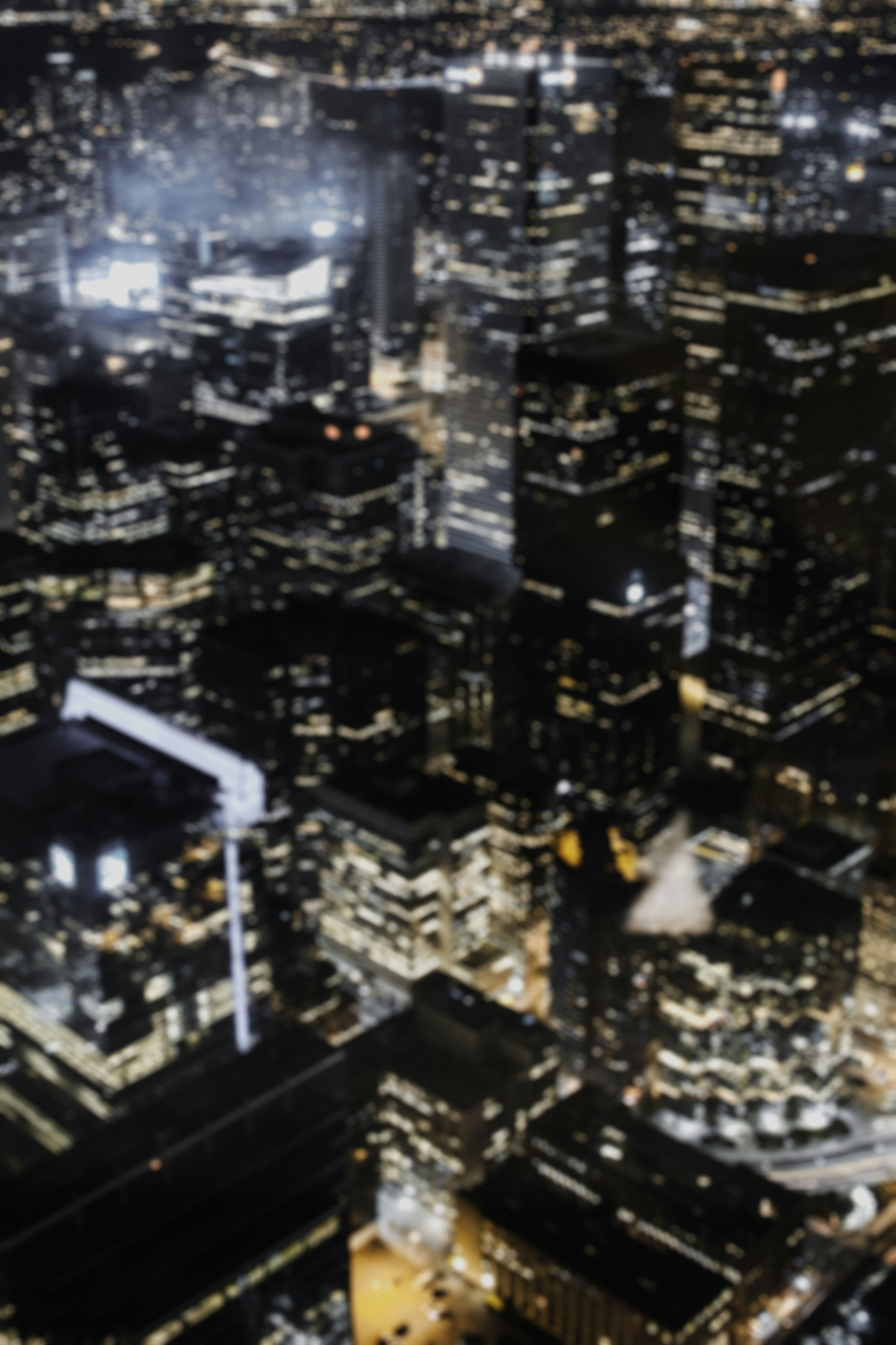 aerial photography of city buildings during nighttime