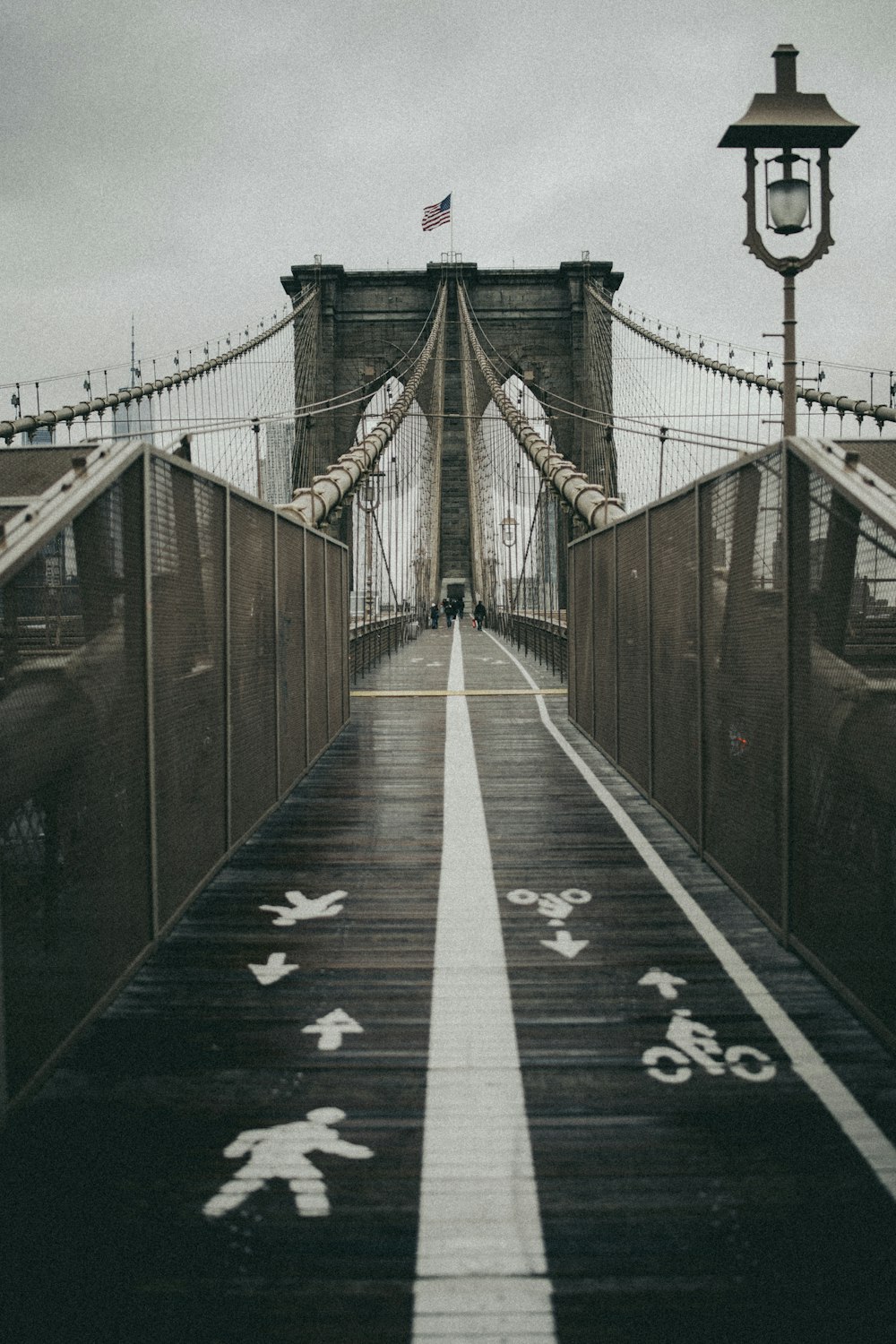 architectural photography of bridge