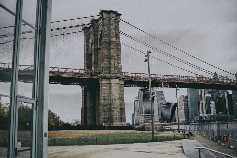 Brooklyn Bridge during daytime