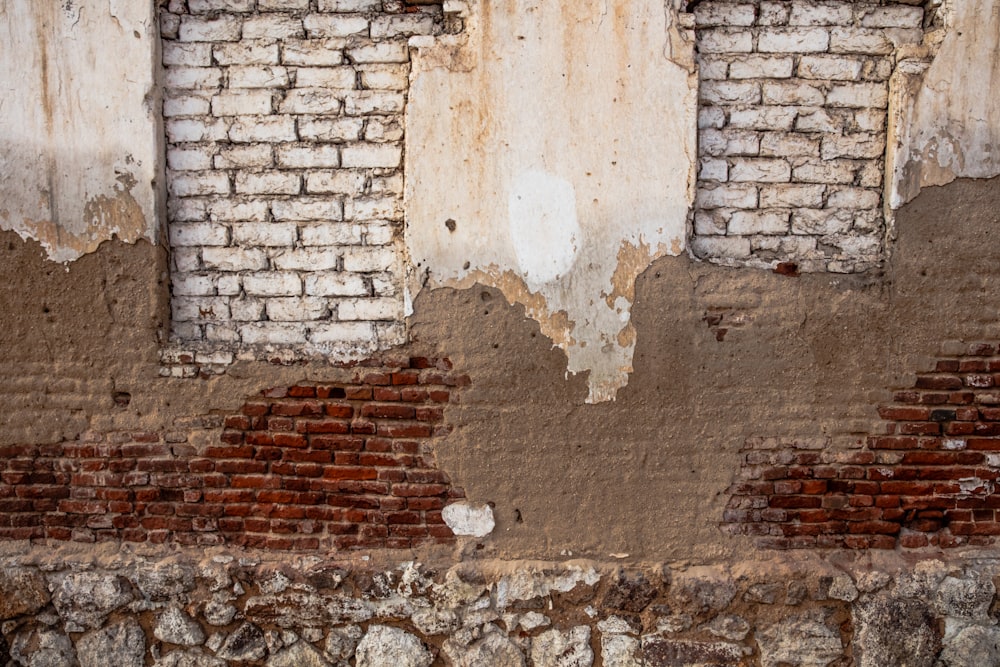 brown brick wall