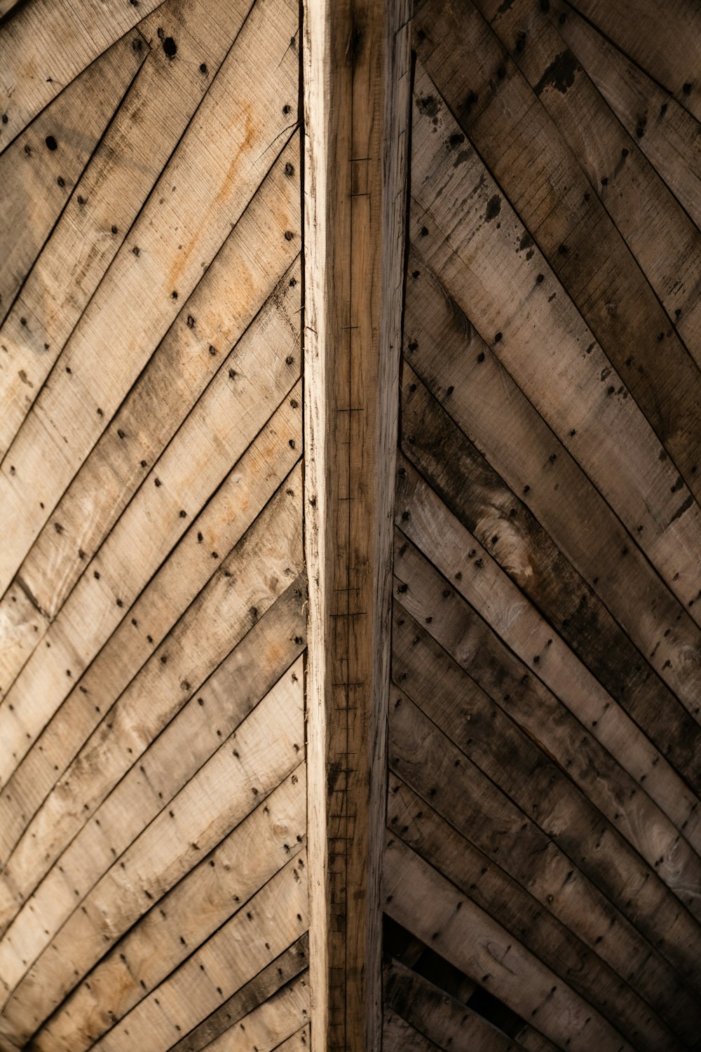 tablón de madera marrón en fotografía de primer plano