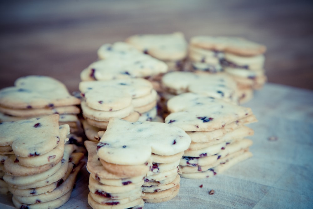 stack of cookies