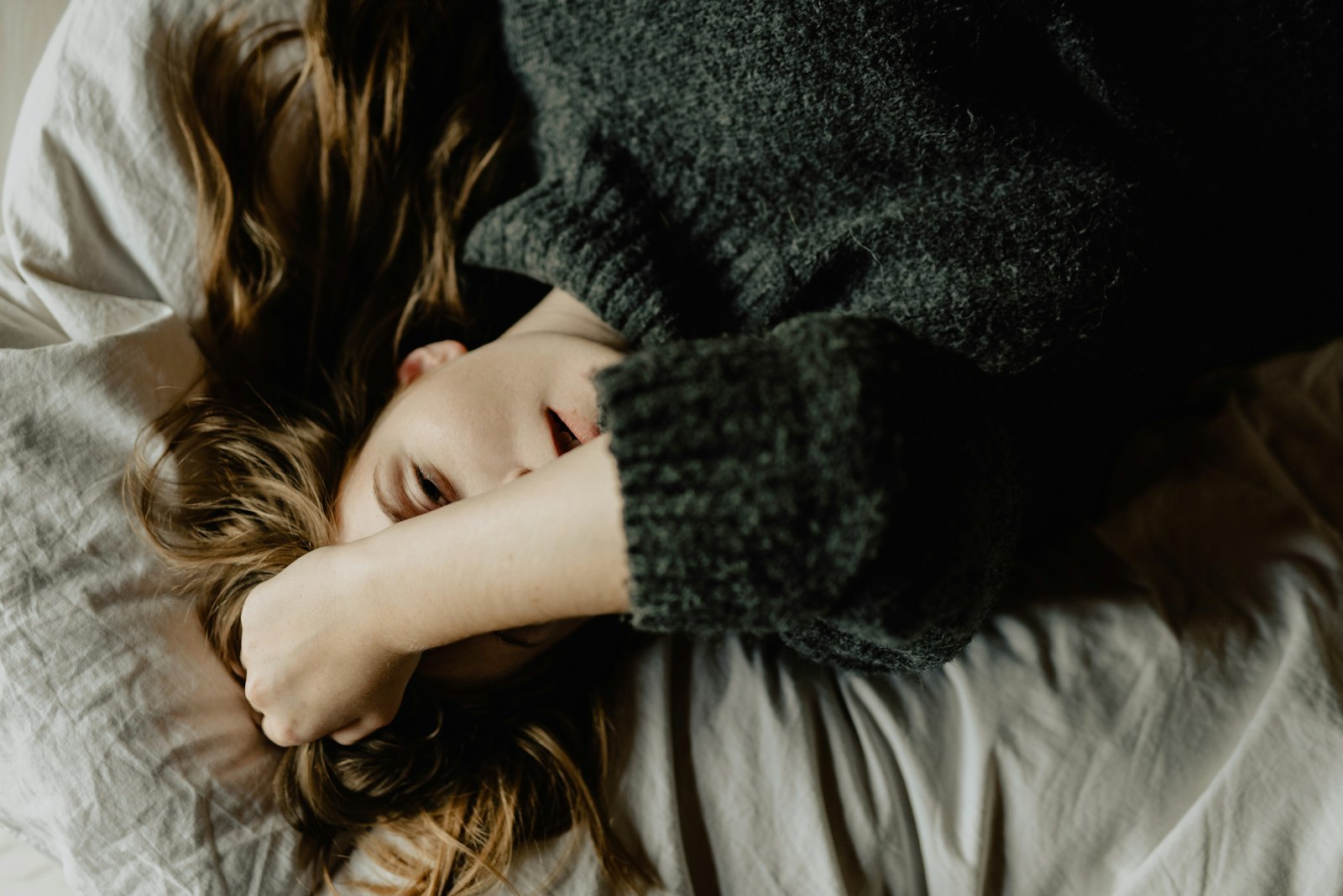 Nikon D750 + Sigma 50mm F1.4 DG HSM Art sample photo. Woman lying on bed photography