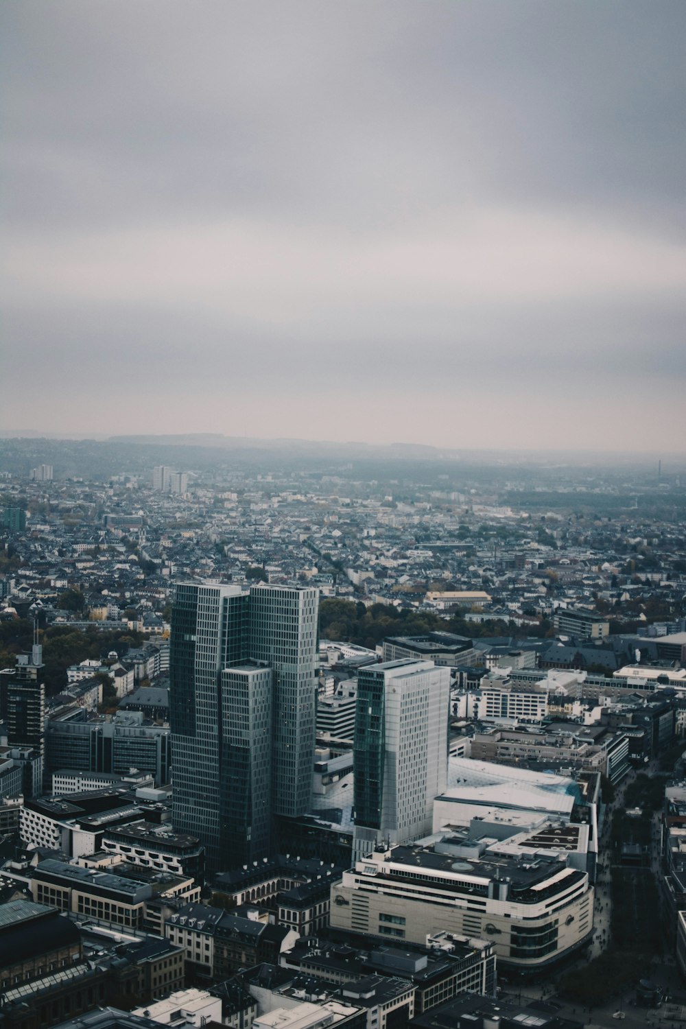 aerial photography of high rise building