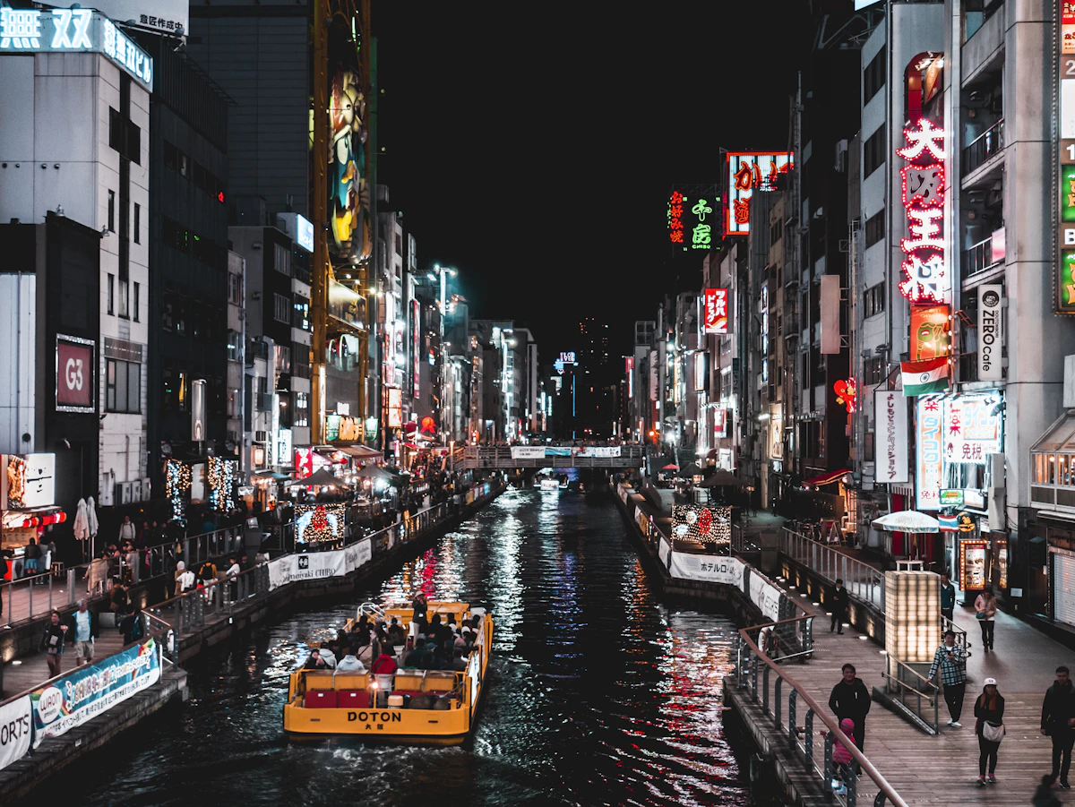 3 days in Osaka with guided tours