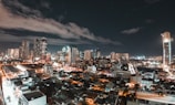 birds eye photography of building structures