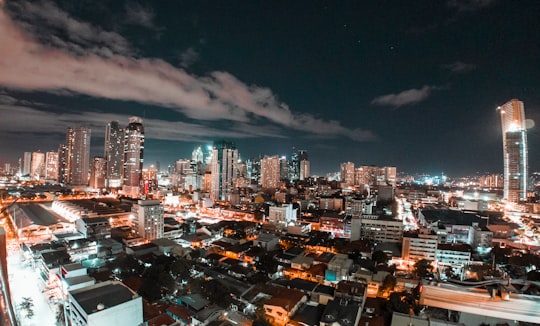 birds eye photography of building structures in Manila Philippines