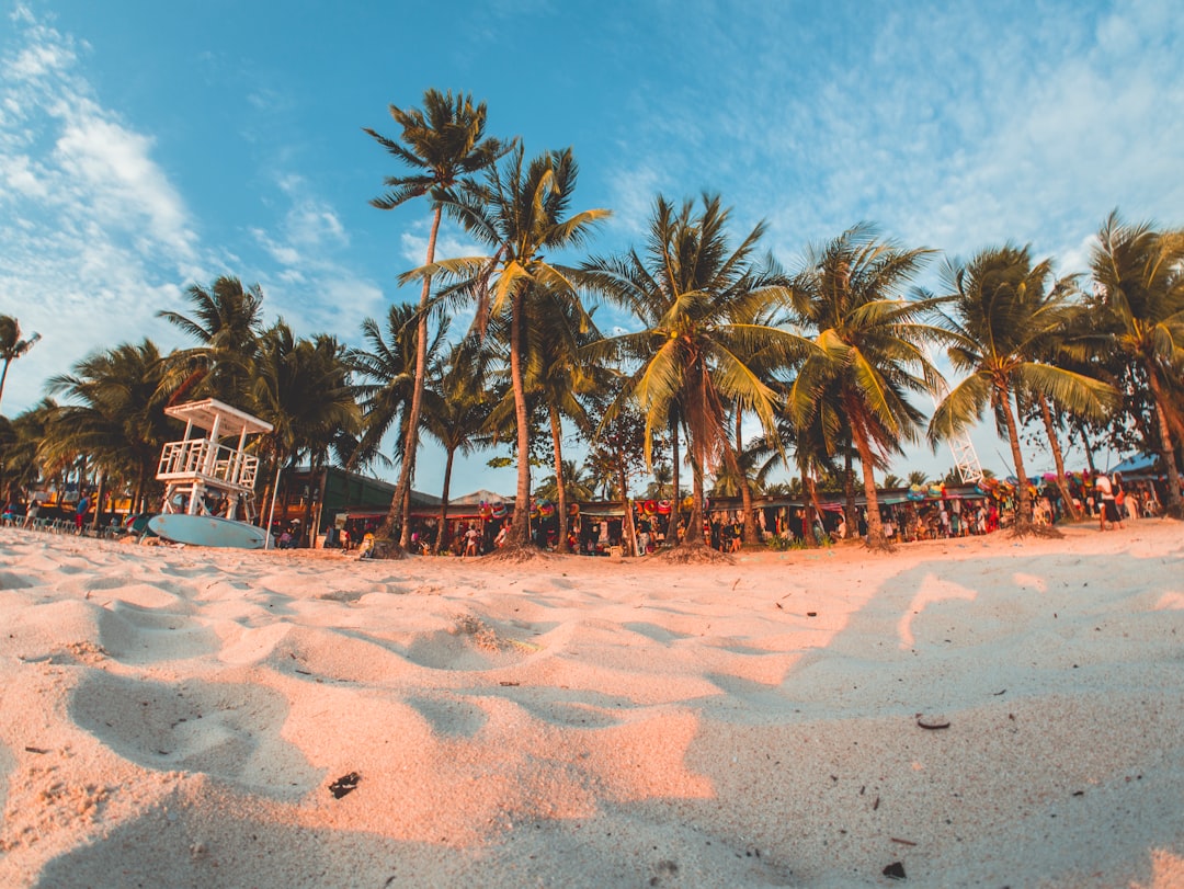 Beach photo spot Boracay Philippines