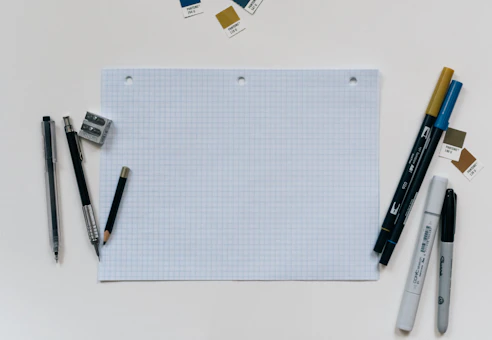 assorted school supplies